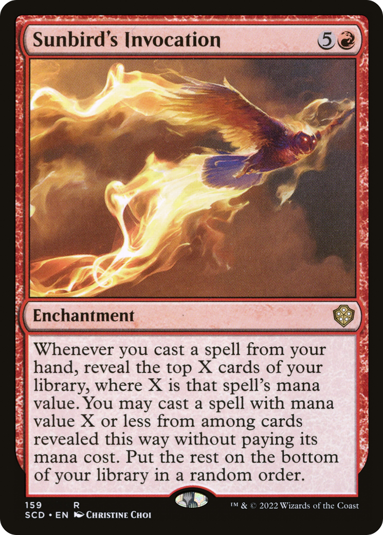 {R} Sunbird's Invocation [Starter Commander Decks][SCD 159]