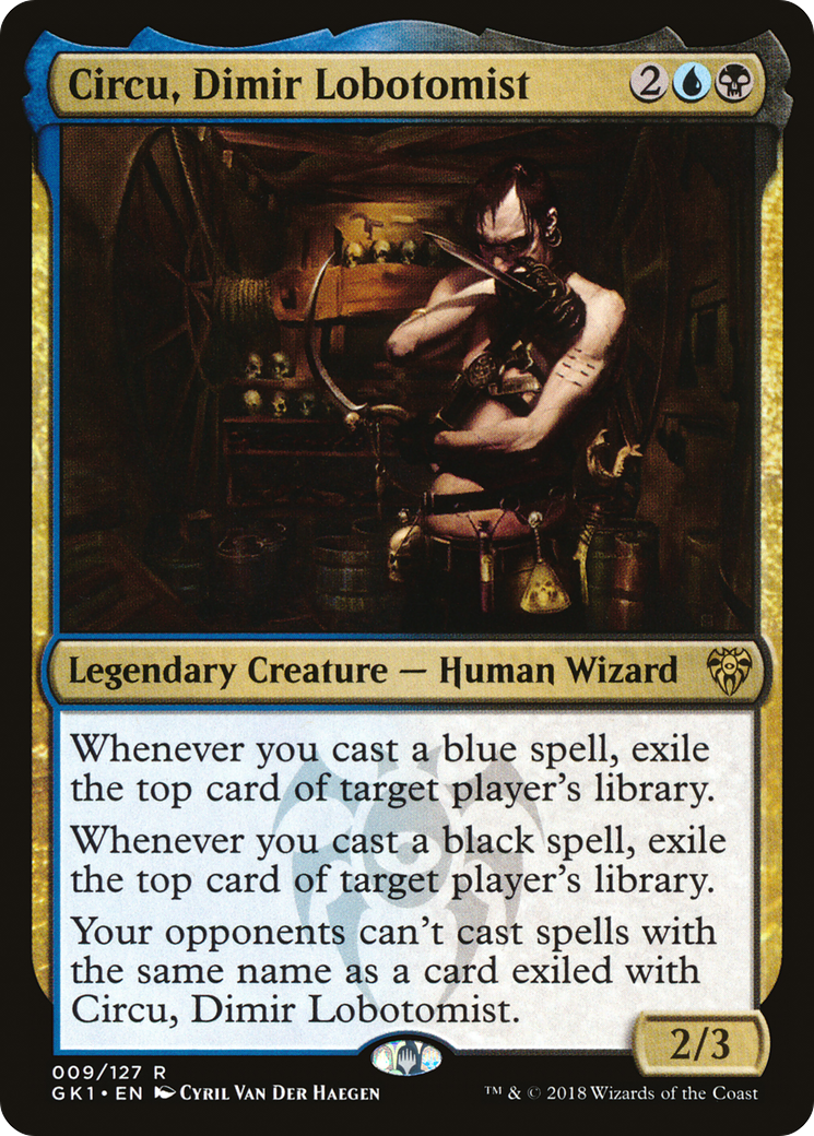 {R} Circu, Dimir Lobotomist [Guilds of Ravnica Guild Kit][GK1 009]