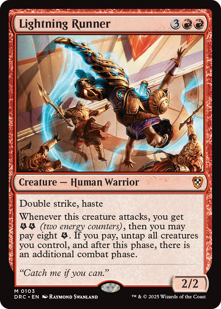 {R} Lightning Runner [Aetherdrift Commander][DRC 103]