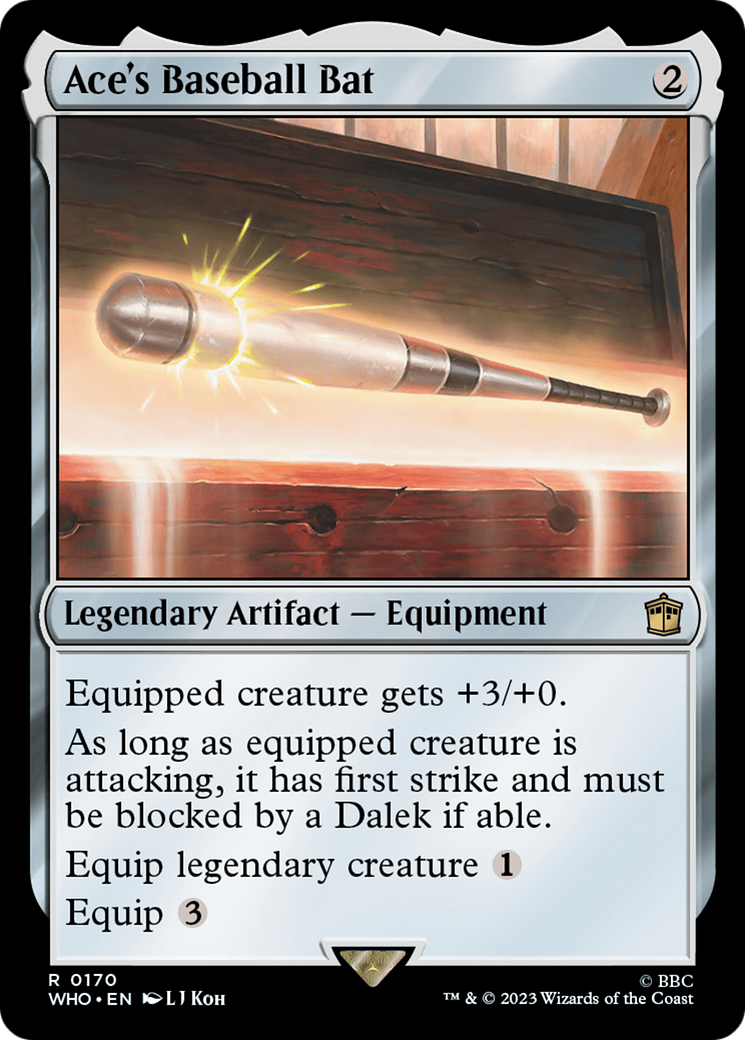 {R} Ace's Baseball Bat [Doctor Who][WHO 170]