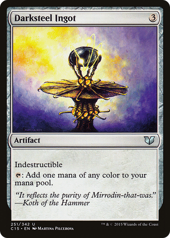 {C} Darksteel Ingot [Commander 2015][C15 251]