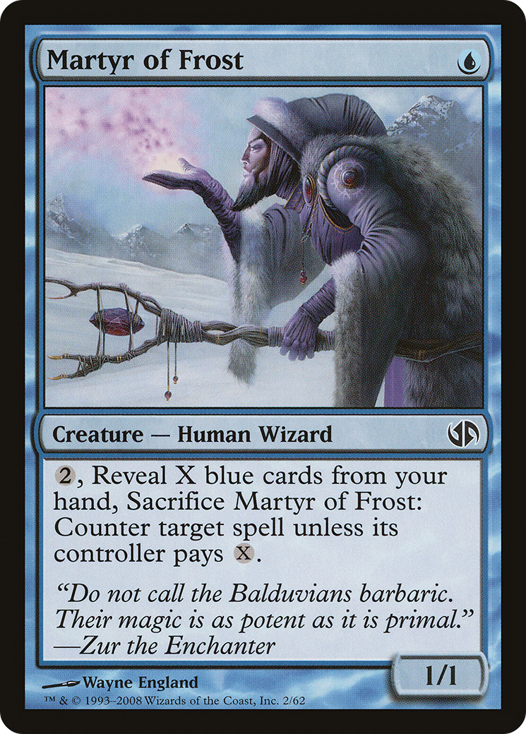 {C} Martyr of Frost [Duel Decks: Jace vs. Chandra][DDB 002]