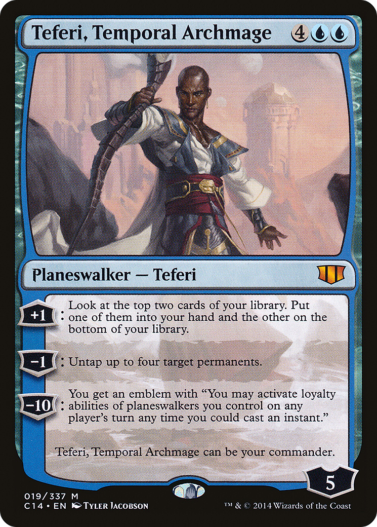 {R} Teferi, Temporal Archmage [Commander 2014][C14 019] - Misty Mountain Games