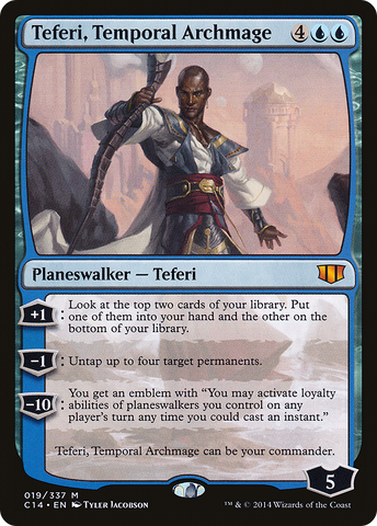 {R} Teferi, Temporal Archmage [Commander 2014][C14 019]