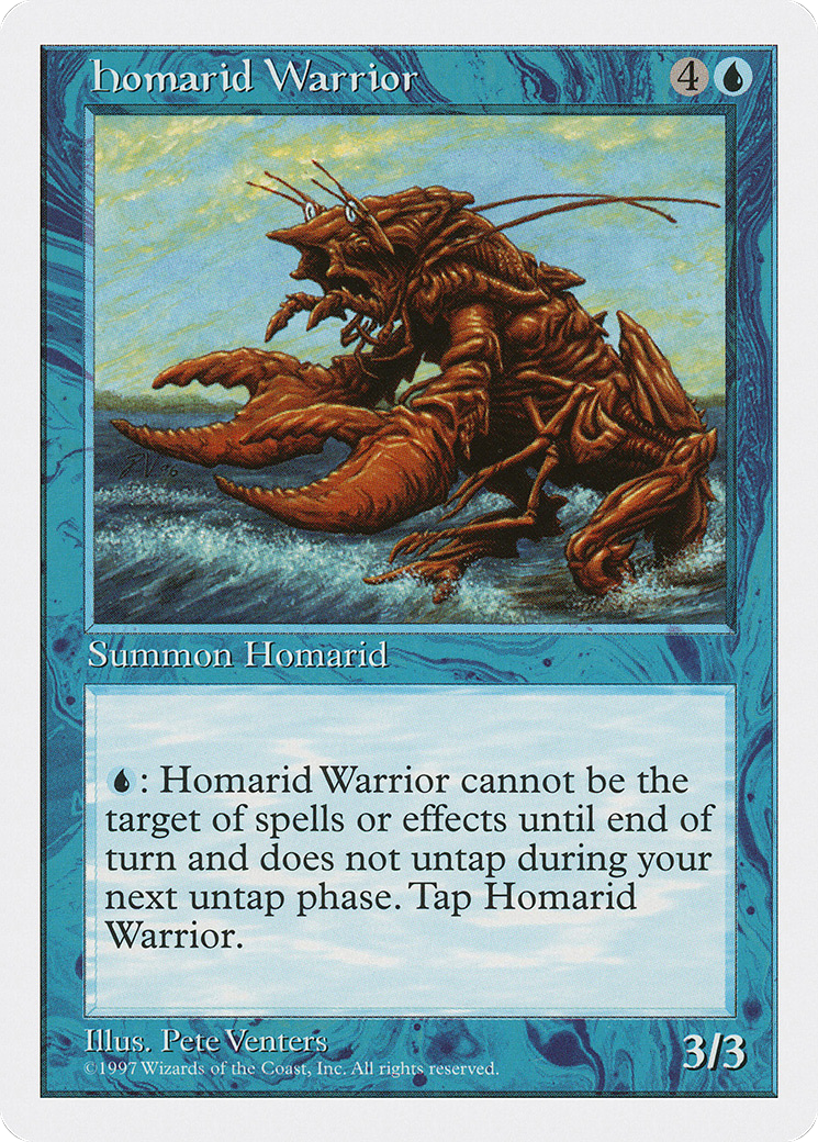 {C} Homarid Warrior [Fifth Edition][5ED 092]