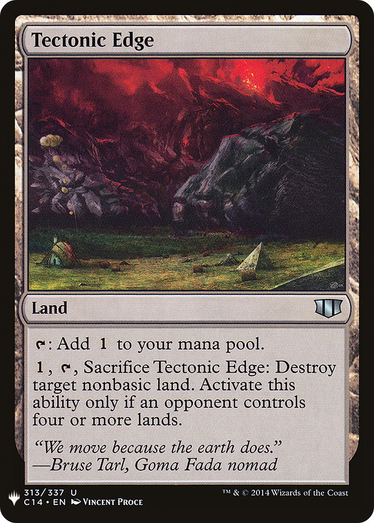 {C} Tectonic Edge [Mystery Booster][LS C14 313]