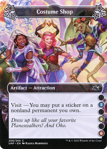 {C} Costume Shop (2-4-6) [Unfinity][UNF 206]