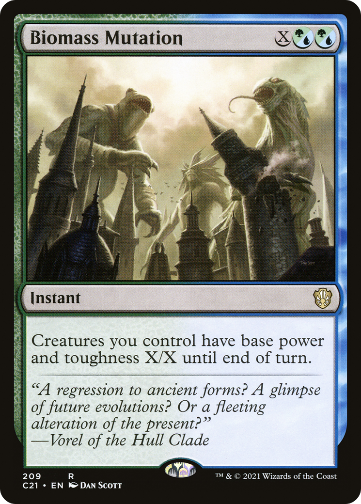 {R} Biomass Mutation [Commander 2021][C21 209]