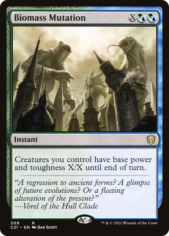 {R} Biomass Mutation [Commander 2021][C21 209]