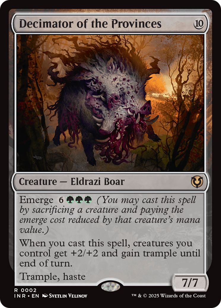 {R} Decimator of the Provinces [Innistrad Remastered][INR 002]