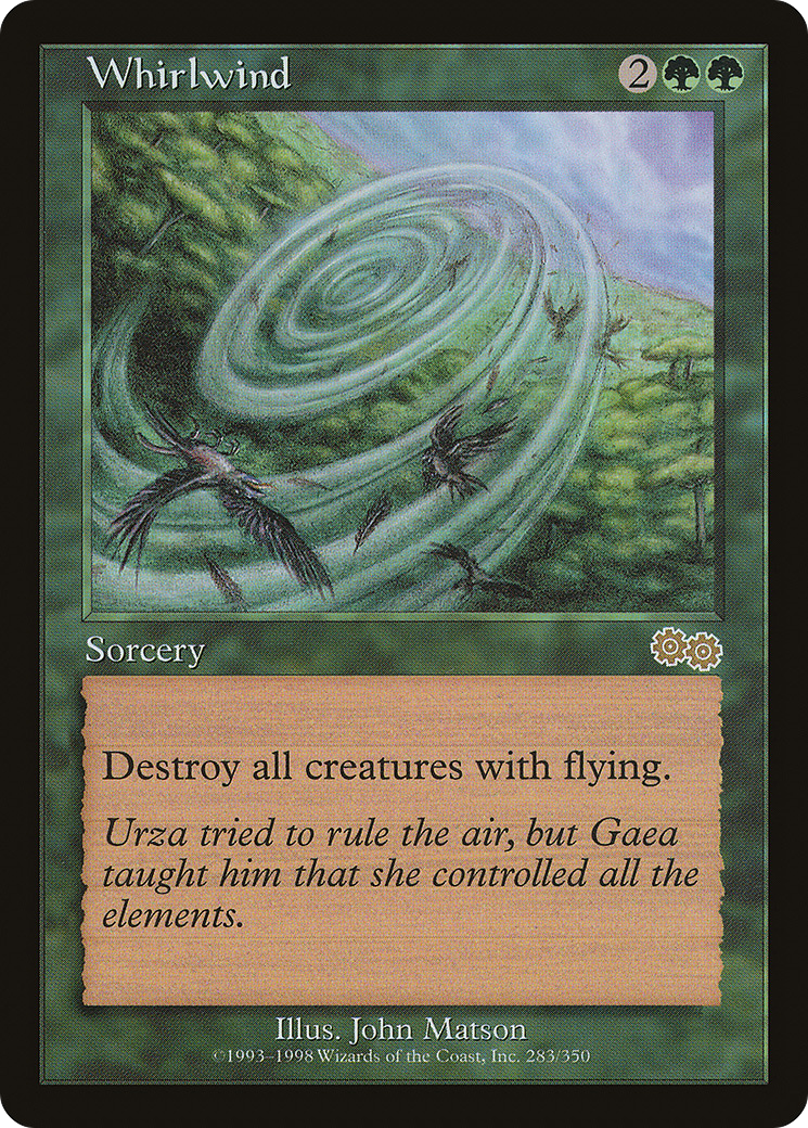 {R} Whirlwind [Urza's Saga][USG 283] - Misty Mountain Games