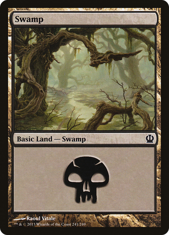 {B}[THS 241] Swamp (241) [Theros]
