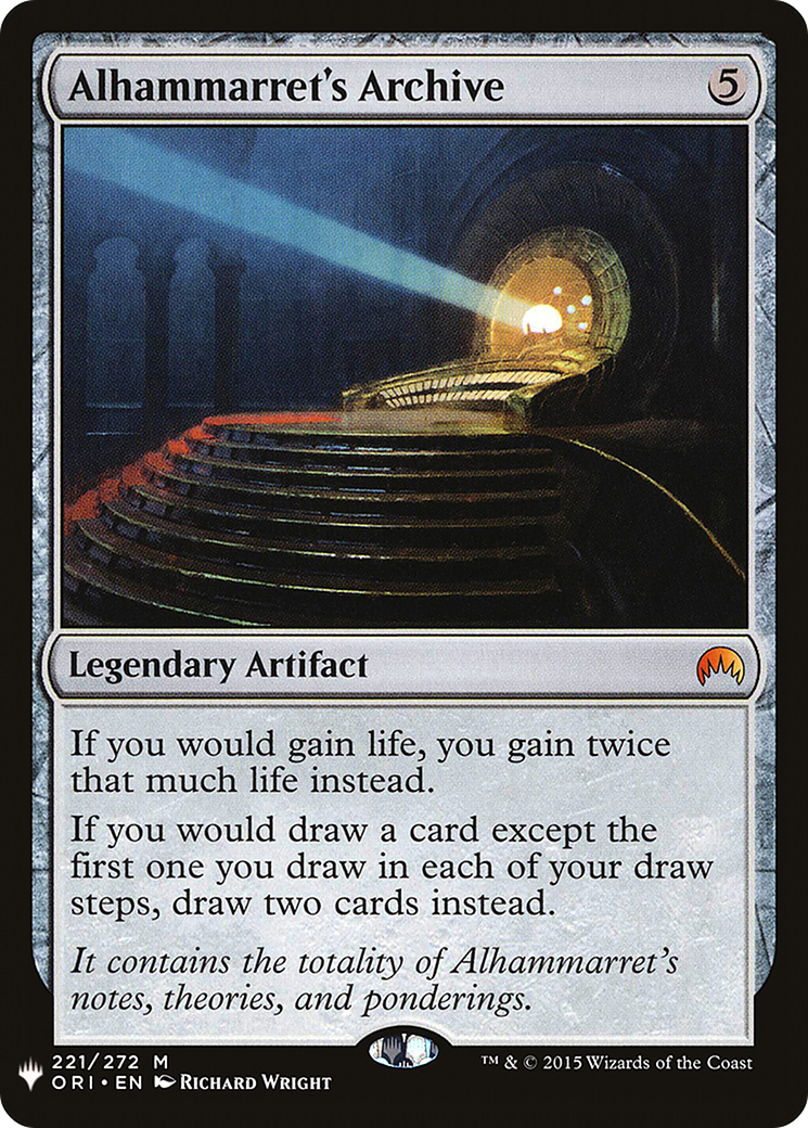 {R} Alhammarret's Archive [Mystery Booster][LS ORI 221]