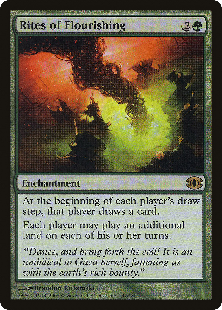 {R} Rites of Flourishing [Future Sight][FUT 137]