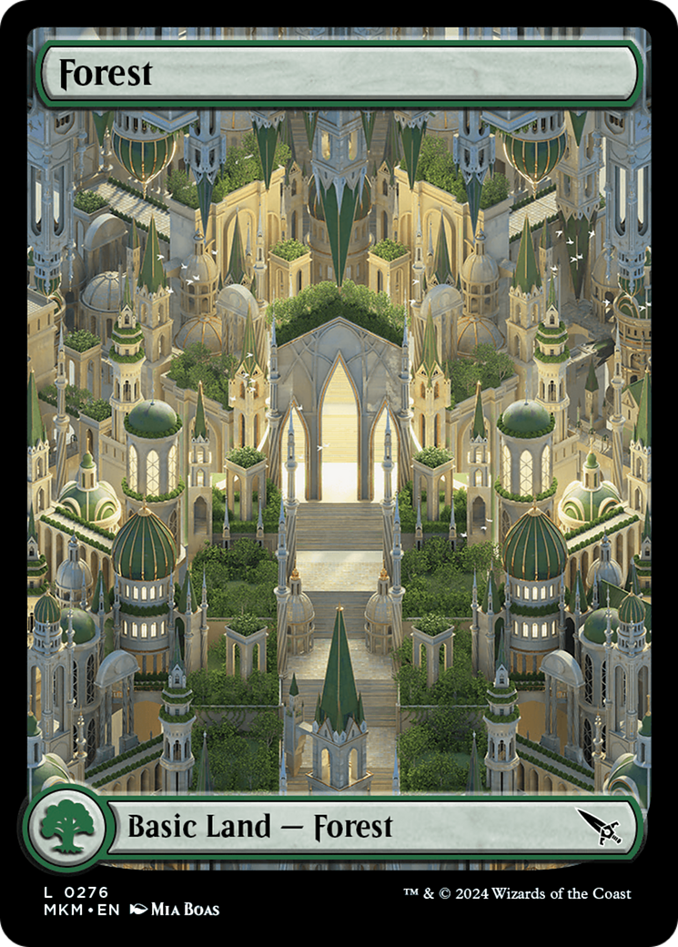 {B}[MKM 276] Forest (0276) [Murders at Karlov Manor]