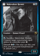 {R} Malevolent Hermit // Benevolent Geist [Innistrad: Double Feature][DBL 061]