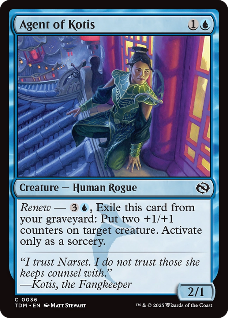 {@C} Agent of Kotis [Tarkir: Dragonstorm][TDM 036]