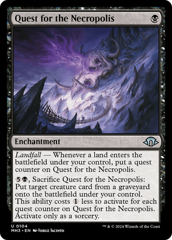 {C} Quest for the Necropolis [Modern Horizons 3][MH3 104]
