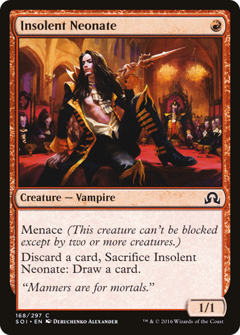 {C} Insolent Neonate [Shadows over Innistrad][SOI 168]