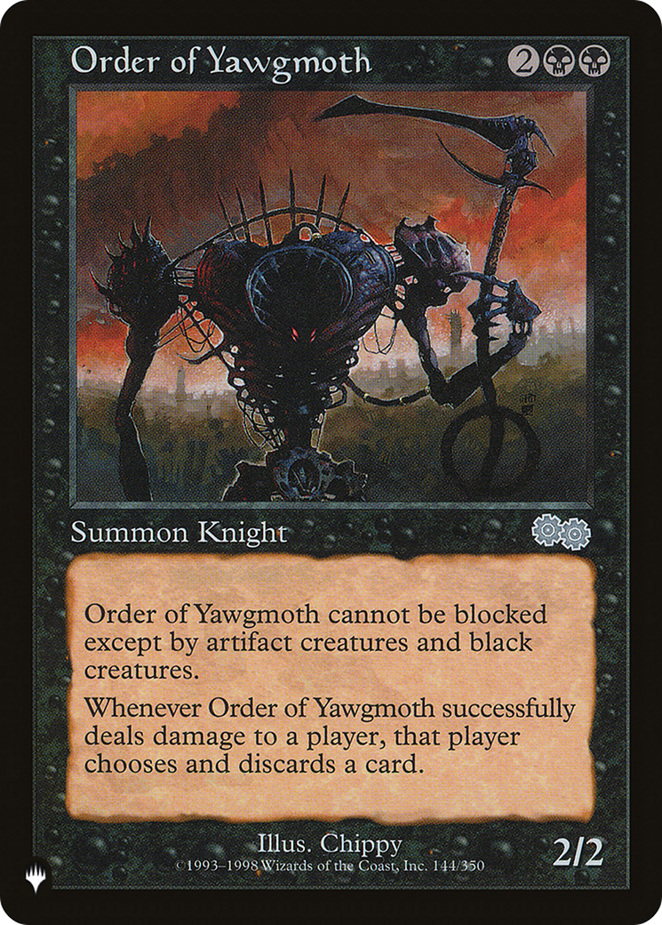 Order of Yawgmoth (USG) [LIST 144/350]