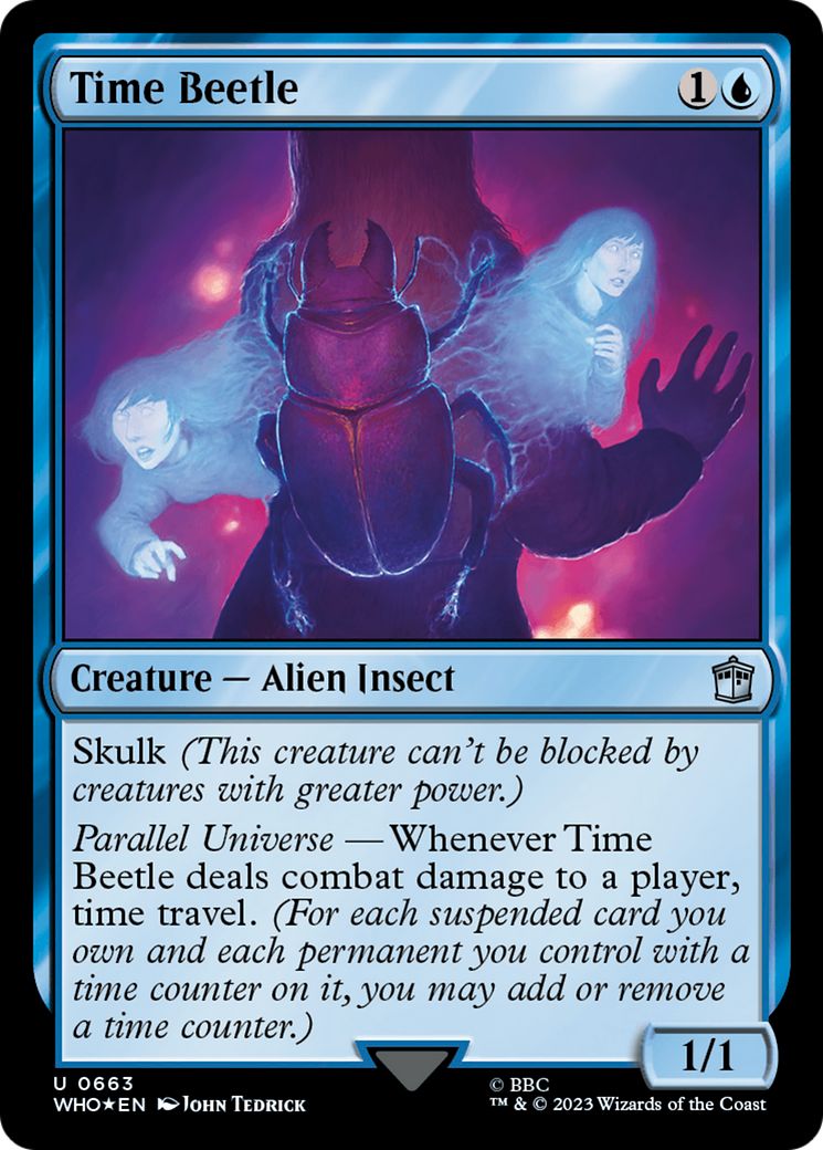{C} Time Beetle (Surge Foil) [Doctor Who][WHO 663]