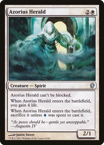 {C} Azorius Herald [Commander 2013][C13 006]