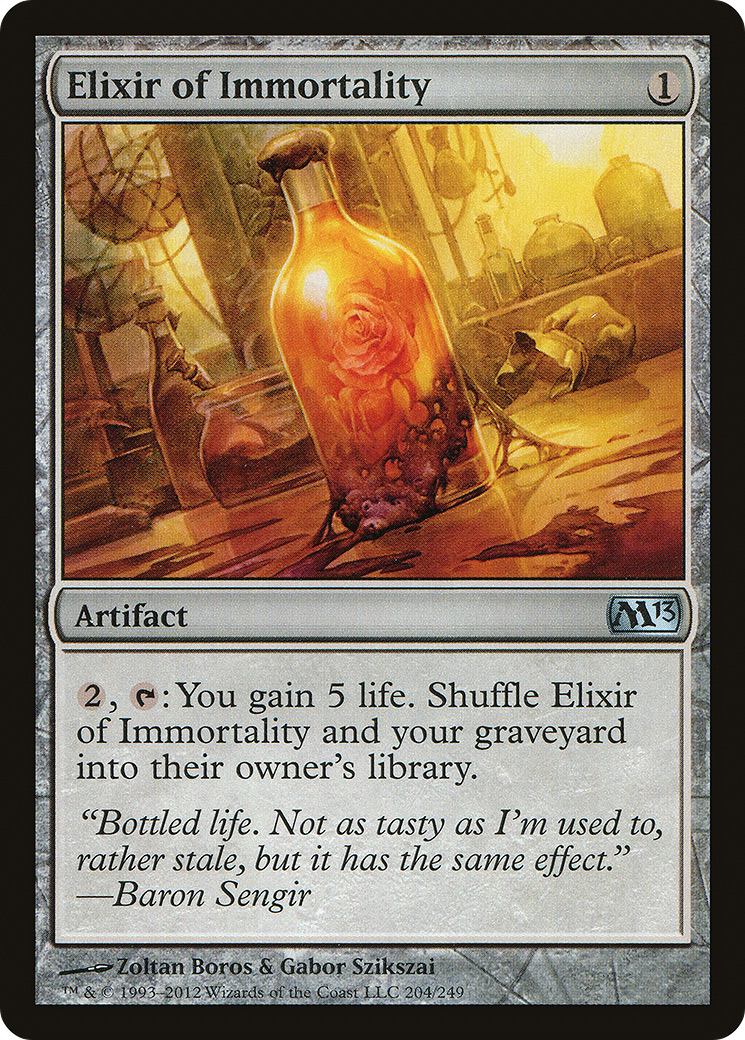{C} Elixir of Immortality [Magic 2013][M13 204]