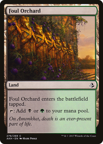 {C} Foul Orchard [Amonkhet][AKH 279]