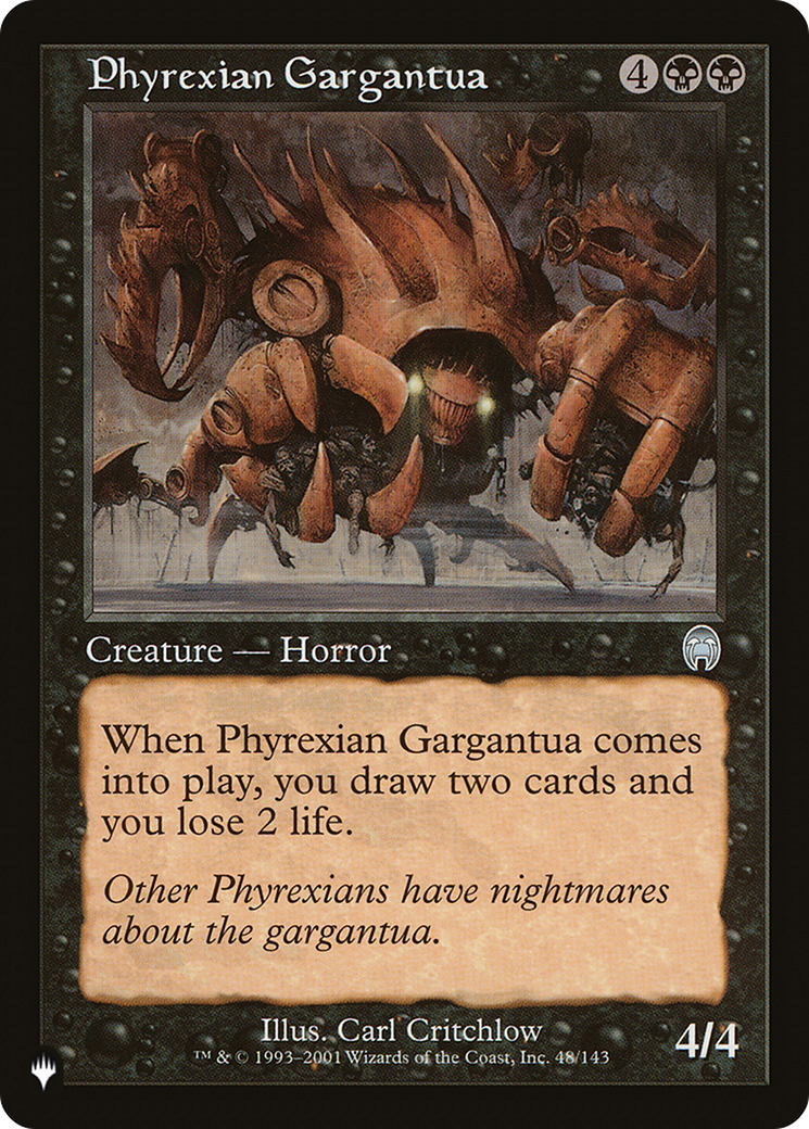 Phyrexian Gargantua [LIST 48/143]