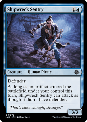 {@C} Shipwreck Sentry [The Lost Caverns of Ixalan][LCI 075]