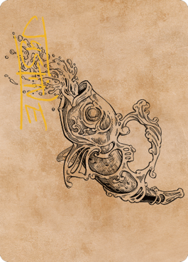 {A} Decanter of Endless Water Art Card (Gold-Stamped Signature) [Commander Legends: Battle for Baldur's Gate Art Series][GS ACLB 079]