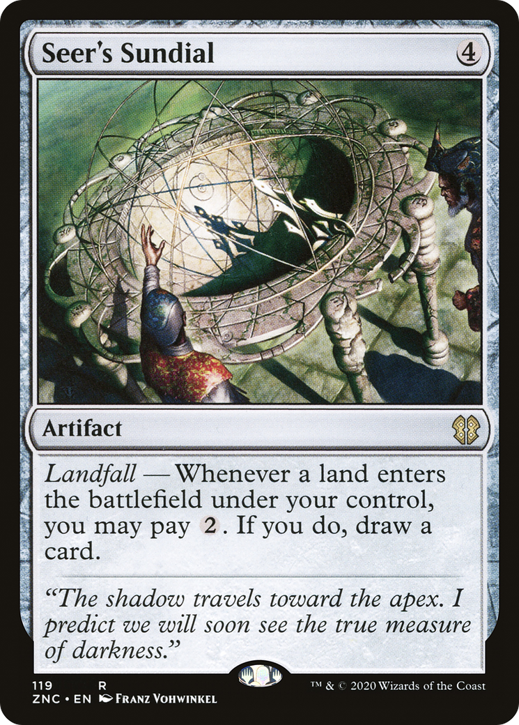 {R} Seer's Sundial [Zendikar Rising Commander][ZNC 119]
