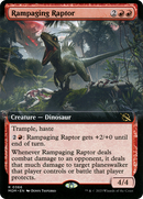 {R} Rampaging Raptor (Extended Art) [March of the Machine][MOM 366]