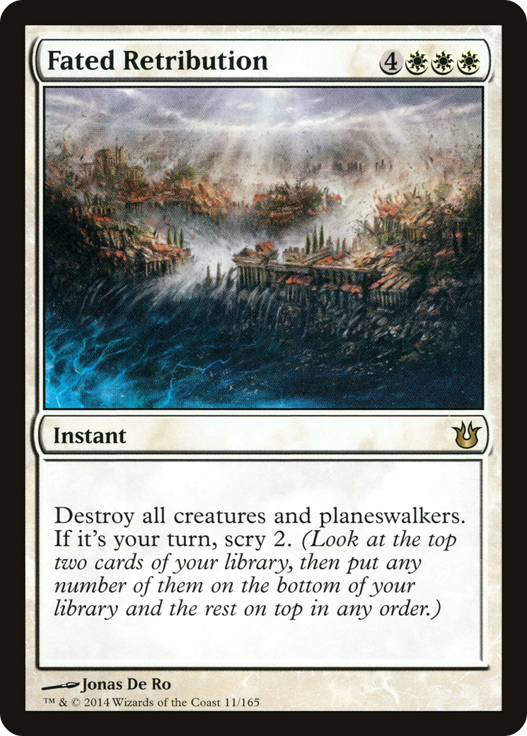 {R} Fated Retribution [Born of the Gods][BNG 011]