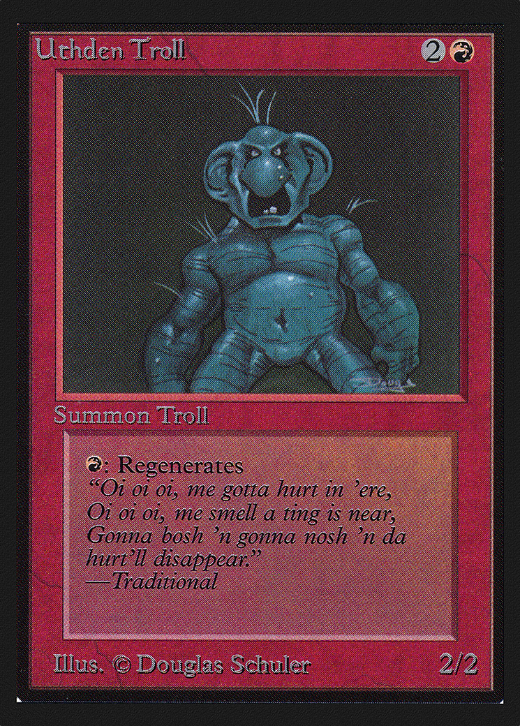 {C} Uthden Troll [CollectorsÃ¢Â€Â™ Edition][GB CED 181]