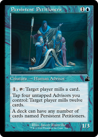 {C} Persistent Petitioners (Retro Frame) [Ravnica Remastered][RVR 316]