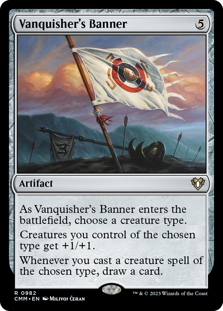 {R} Vanquisher's Banner [Commander Masters][CMM 982]