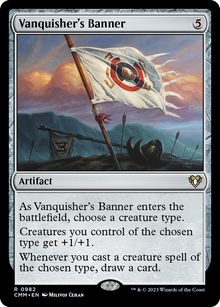 {R} Vanquisher's Banner [Commander Masters][CMM 982]