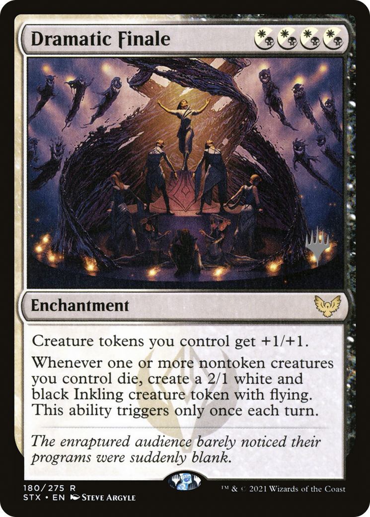 {R} Dramatic Finale (Promo Pack) [Strixhaven: School of Mages Promos][PP STX 180]