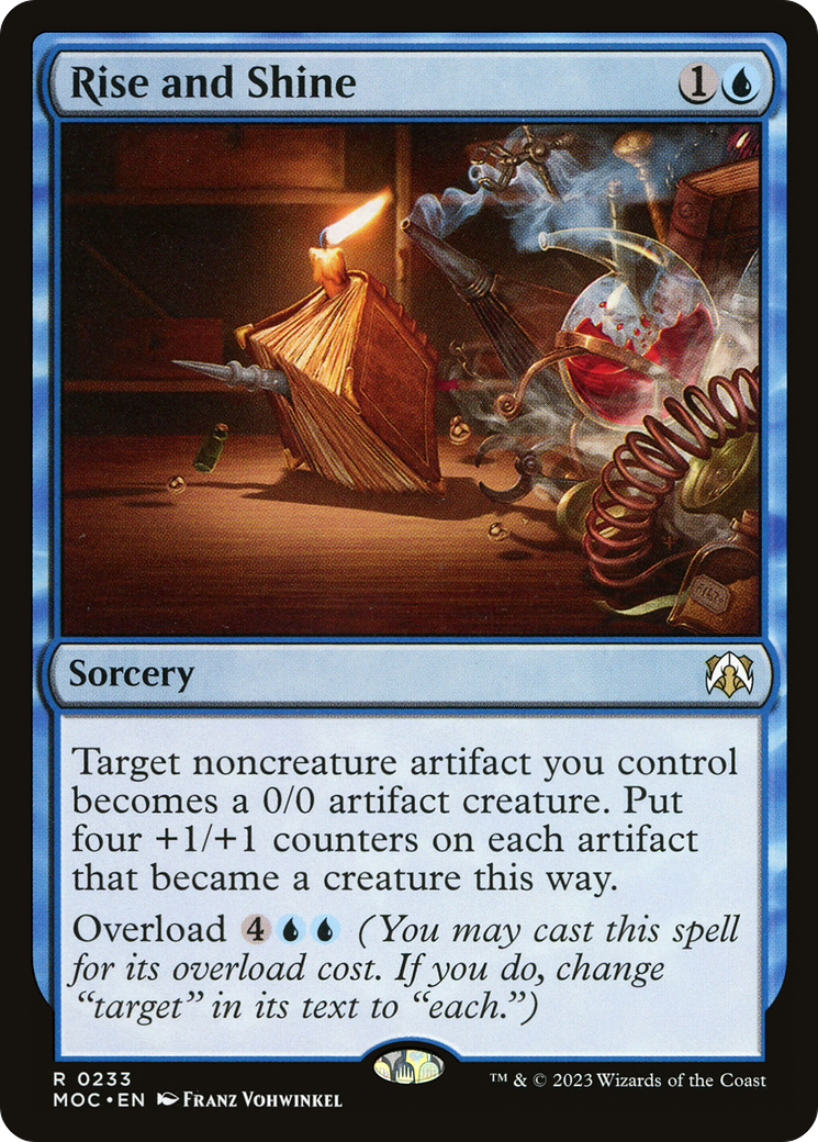 {R} Rise and Shine [March of the Machine Commander][MOC 233]