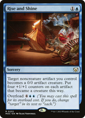 {R} Rise and Shine [March of the Machine Commander][MOC 233]