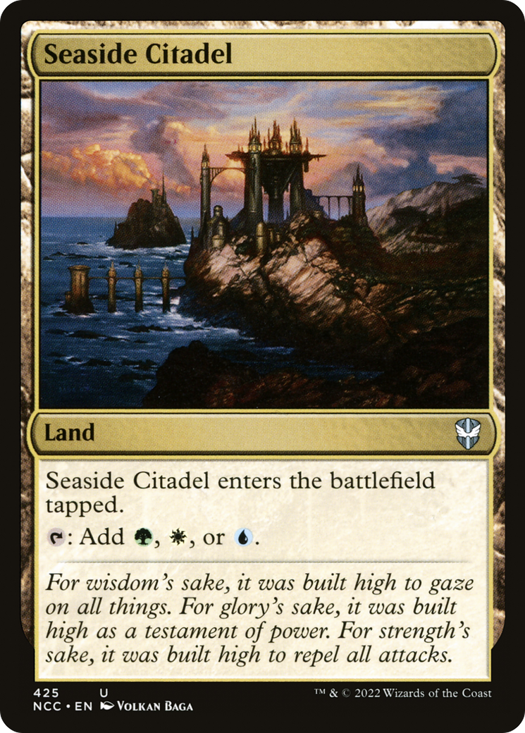 {C} Seaside Citadel [Streets of New Capenna Commander][NCC 425]