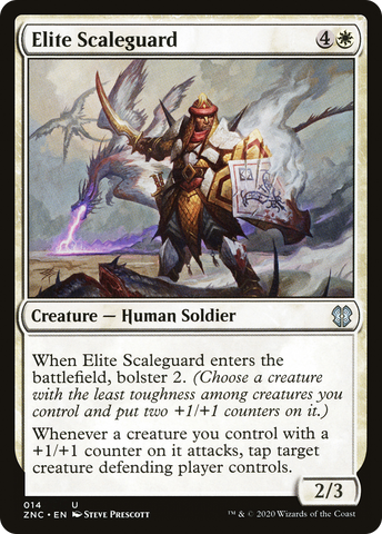 {C} Elite Scaleguard [Zendikar Rising Commander][ZNC 014]