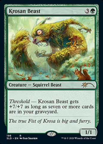 {R} Krosan Beast [Secret Lair Drop Series][SLD 196]