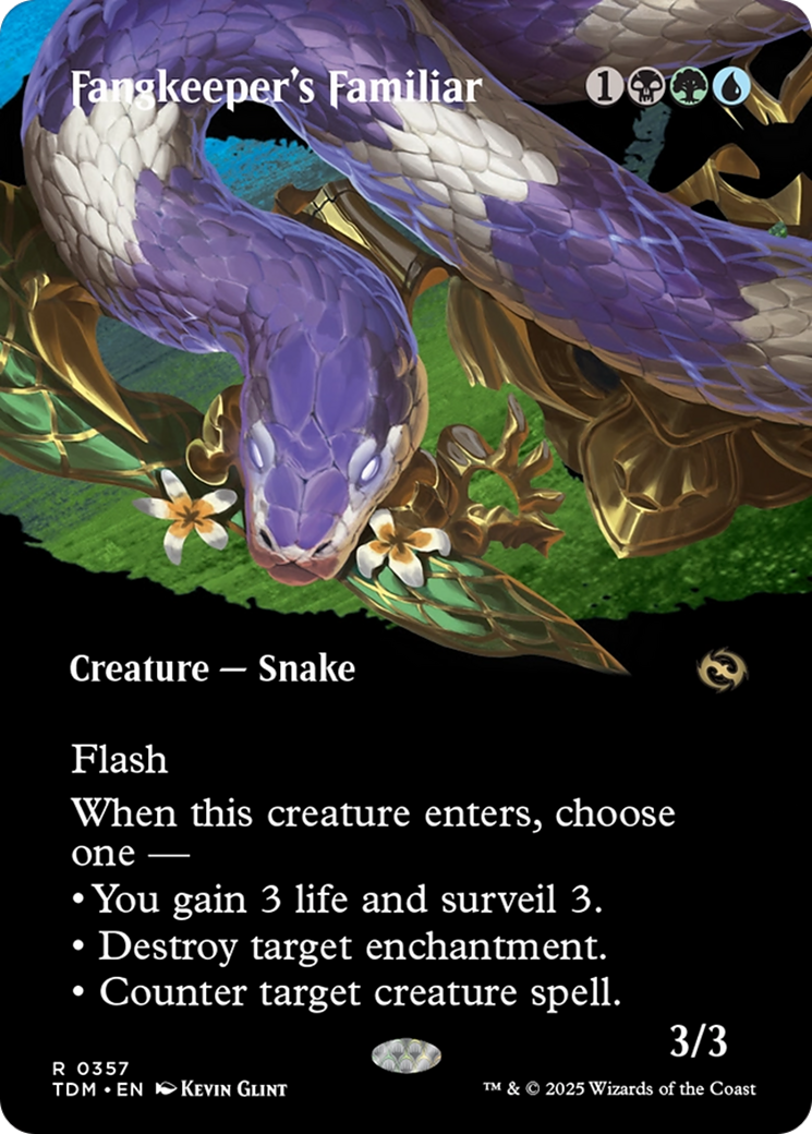 {@R} Fangkeeper's Familiar (Borderless) [Tarkir: Dragonstorm][TDM 357]