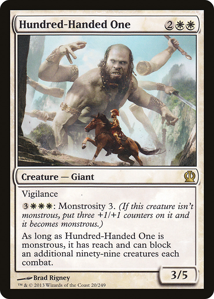 {R} Hundred-Handed One [Theros][THS 020]