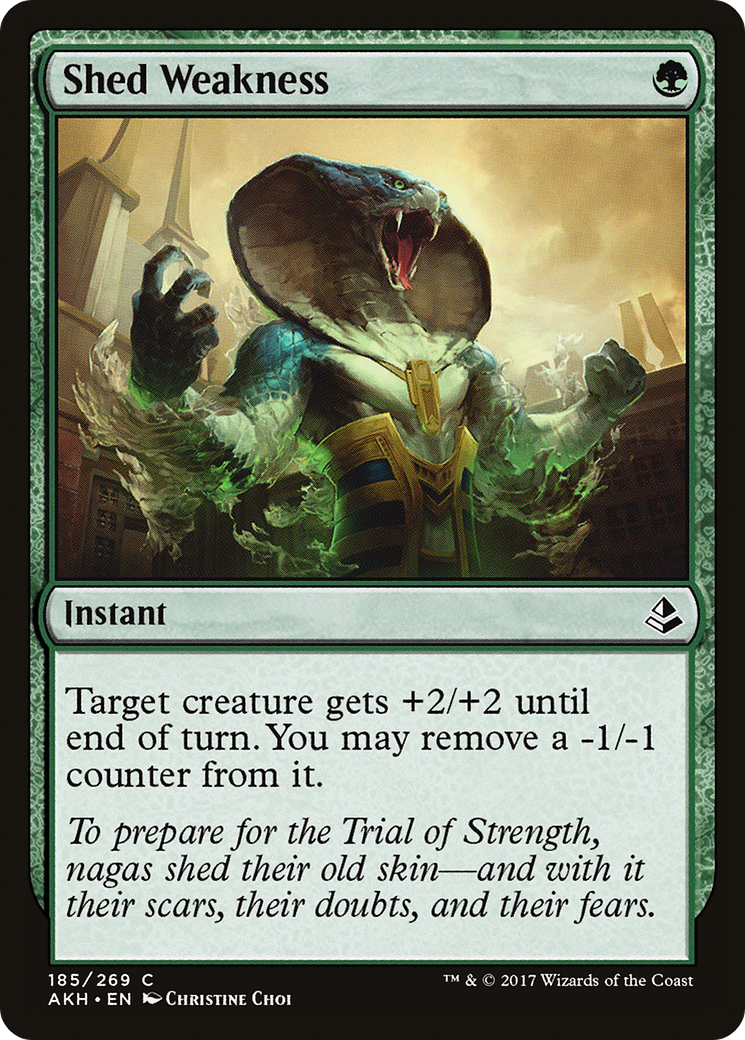 {C} Shed Weakness [Amonkhet][AKH 185]