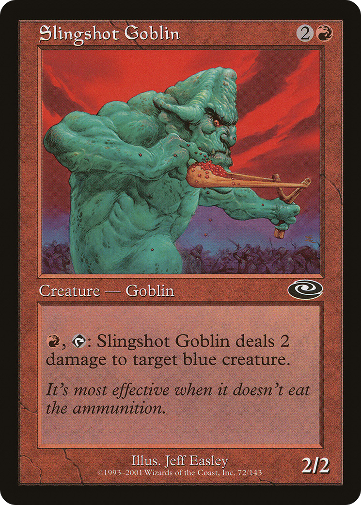 {C} Slingshot Goblin [Planeshift][PLS 072]