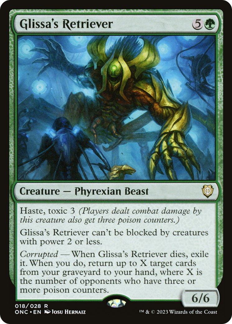 {R} Glissa's Retriever [Phyrexia: All Will Be One Commander][ONC 018]