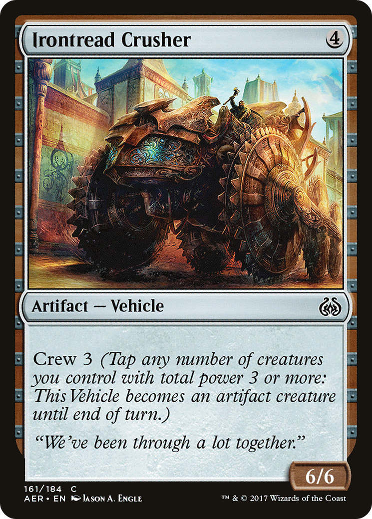 {C} Irontread Crusher [Aether Revolt][AER 161]